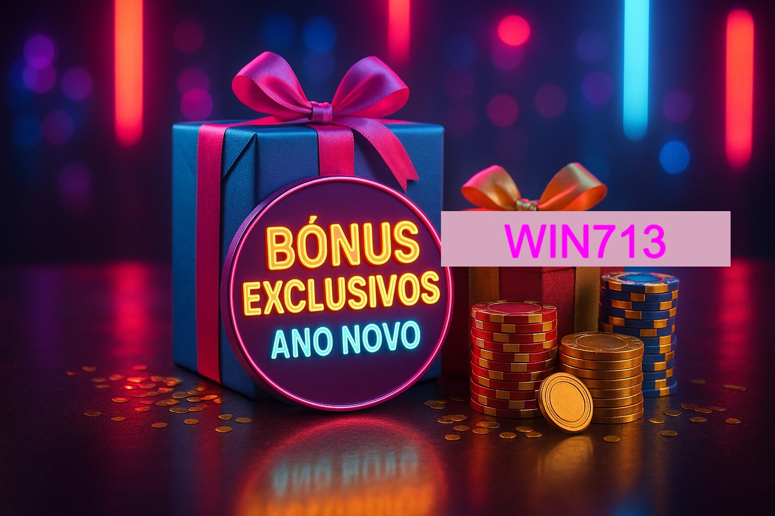 Promoções de Ano Novo no WIN713